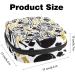MUOOUM Menstrual Pad Bag | Sanitary Napkin Holder | Tampons Collect Bag | Grunge Skull Skeleton Pattern | Multi-colored - Buy Online on GoSupps.com