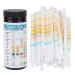 Urine test strips 100 pieces of urine analysis test sticks for urinary tract infection health test with 10 indicators for keton pH glucose protein and urinary sugar detection