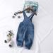 KIDSCOOL SPACE Baby Boy Girl Ripped Denim Overalls | Toddler Workwear 4-5 Years Blue-2085 - Buy Online on GoSupps.com