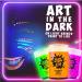 Blue Squid Fluorescent Glow Face & Body Paint Kit - Set of 8 Neon Colors for UV & Blacklight | Includes Free UV Flashlight | Festive Glowing Makeup - Buy Online on GoSupps.com