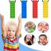 Chew Necklace Set for Sensory Kids - 4PCS Silicone Autism Chew Necklaces for Biting Needs, ADHD, Oral Motor - Boys and Girls - Buy Online on GoSupps.com