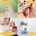 PHAVESAS Scalp Massage Brush - Silicone Shampoo Brush for Peeling & Head Massage | Improve Scalp Blood Circulation | Eco-Friendly Wheat Straw Design - Buy Online on GoSupps.com