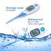 Digital Thermometer for Adults & Kids - Fast & Accurate Fever Reading for Oral, Armpit & Rectal Use - Flexible Tip & Waterproof - Large LCD Display - Ideal for Home Use - Termometro - Buy Online on GoSupps.com