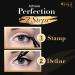 LA PURE Waterproof Eyeliner Stamp - 2 Wingliner Black Make Up Pens for Vamp Style Wing - Smudgeproof, Sweatproof, Perfect Cat Eye Look - Long Lasting Liquid Eyeliner Pen - No Dipping, 10mm Black - Buy Online on GoSupps.com