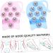 Lurrose 2-in-1 Massage Device - Nine Pearl Muscle Roller Stick for Back & Shoulder Relief | Handheld Relaxation Tool - Buy Online on GoSupps.com
