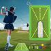 Turf Golf Mat, Premium Golf Hitting Mat with 3 Balls, Divot Daddy Pro Golf Practice mat That Shows Swing Path, Golf Training Mat for Swing Detection Batting
