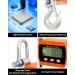QWORK Digital Hanging Scale 500kg - Aluminum Crane Scale for Wharf Weighing Steel & Fishing - Buy Online on GoSupps.com