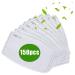 150PCS PM 2.5 Activated Carbon Filters,5 Layers Replaceable Anti Haze Filter Paper 150 Count (Pack of 1)