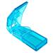Ultrassist Pill Cutter and Splitter for Cutting Small or Large Pills, Accurate Medicine Splitter with Stainless Steel Blade, Transparent Vitamins Slicer Assorted Colors Blue