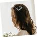 Ipetboom Small Side Comb Side Combs Wedding Hair Accessories Diamox Diamantes Tiara Bridal Hair Comb Bride Hair Comb Leaf Headgear Little Plum Blossom Grab The Drill Zinc Alloy - Buy Online on GoSupps.com