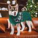 Katzinst Christmas Dog Sweater for Small Dogs | Fleece XS Sweater for French Bulldog Dachshund Chihuahua & Yorkshire Terrier | Green - Buy Online on GoSupps.com