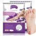 Foot Peel Mask 2 Pack of Peeling mask, Natural Foot Care Exfoliating mask, Treatment Repairs Cracked Heels, Calluses & Removes Dead, Dry Skin for Baby Soft Touch Feet Lavender01