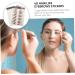 SOESFOUFU Eyebrow Decals 4 Sheets Waterproof Eyebrow Stickers Hair Decals 4d False Eyebrows Cosmetics Post Paper 6d Make up 21x14.8cm Brown - Buy Online on GoSupps.com