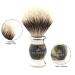 JAG Shaving Razor Set | 3-Part Shaving Set | Silberspitz Dachshaar Brush & Blades | International Shipping Available - Buy Online on GoSupps.com