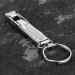 Folding Nail Cutter - Portable Nail Cutters Thick Nails Jaw Opening Cutter with File Ultra Slim Folding Safety Lock | Stainless Steel Nail Clippers Portable Nail Clipper with Nail Files Keychain - Buy Online on GoSupps.com