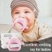 Zorra Baby Biting Glove & Silicone Teething Ring | Soft BPA-Free Baby Soothing Toy from 3 Months | Promotes Visual & Motor Skills | Pink - Buy Online on GoSupps.com