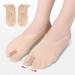 Bunion Relief Socks - Elastic Hallux Valgus Corrector Toe Separator for Women (Skin Color) - Buy Online on GoSupps.com