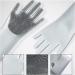 Silicone Dishwashing Scrubber Dish Washing Sponge Rubber Scrub Gloves 1 Pair Washing Bowls Gloves Tools 1 Pair Green - Buy Online on GoSupps.com