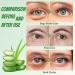 30 Pairs Aloe Vera Eye Pads - Hydrating Hyaluronic Acid Collagen Patches for Dark Circles & Puffiness Relief - Moisture-Giving Eye Care Mask - Buy Online on GoSupps.com