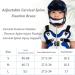 Children Adjustable Head Neck and Chest Fixed Brace Cervical Thoracic Lumbar Spine Orthosis Used for Fracture and Postoperative Recovery M Medium - Buy Online on GoSupps.com