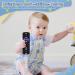 Goqelk Bei ring Baby - Silicone Teething Rings with Anti-Lost Rope | 2-Pack Black & White | Safe Dental Aid for Teething Babies - Buy Online on GoSupps.com