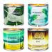 Citronella Candles, 4 Packs 7oz, 150h Long-Lasting Clean Burning, Natural Soy Wax, Citronella Candles Outdoor for Patio, Porch, Garden, Outdoor Party, Camping