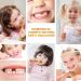 Kids Foam Toothpaste with Low Fluoride | U-Shaped Toothbrush | Anticavity Foaming Toothpaste - Orange Flavor - Buy Online on GoSupps.com