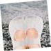 FRCOLOR 1 Pair Silicone Heel Protector Silicone Moisturizing Socks Silicone Boat Sock Spa Gel Socks Silicone Socks Beach Sock Tendon Socks Dance Socks Sole of Foot Men and Women White - Buy Online on GoSupps.com