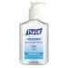 PURELL 965212CT Hand Sanitizer Pump Bottle 8 oz. 12/CT Clear