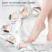 Electric Callus Remover for Feet - 17 in 1 Rechargeable Pedicure Tool Set with Waterproof Foot Scrubber - Dead Skin Remover with 4 Roller Heads - Professional Foot File for Smooth Feet - 2 Speed Black - Buy Online on GoSupps.com