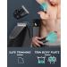 Kibiy Men's Body Hair Trimmer Kit - Electric Groin & Ball Shaver with USB Recharge Dock and Ceramic Blades - Buy Online on GoSupps.com