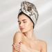 Hair Towel Wrap - Quick-Dry Hair Turban with Button | Ultimate Hair Drying Solution - Buy Online on GoSupps.com
