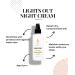 Cezons Lights Out Night Cream - Gentle Face Cream for Kids Tweens and Teenagers - 100ML - Hyaluronic Acid Moisturiser - Fragrance-Free Alcohol Free Skincare. - Buy Online on GoSupps.com