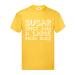 Sugar Spice Pizza Slice Men's T-Shirt 3XL Sunflower