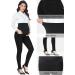 PACBREEZE Women's Maternity Jeans Over The Belly Slim Stretch High Waist Denim Pants - Black XXL - Buy Online on GoSupps.com