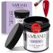 Saviland Gel Top Coat - 3.5OZ Large Capacity No Wipe Top Coat Clear Gel Nail Polish Soak Off U V LED Gel for Starters Professionals Home DIY Nail Salon Manicu