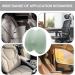 Car Backrest Cushion | Breathable Lumbar Support Cushion | Summer Soft Sponge Waist Protection Cushion Ergonomic Backrest Cushion for Men Green - Buy Online on GoSupps.com