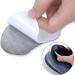 Sibba Heel Grips 2 Pairs - Self-Adhesive Foot Cushions for Women Men, Thick Shoe Inserts, Anti Blister Liners in Black & Grey - Buy Online on GoSupps.com