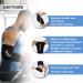 Permade Elbow Ice Sleeve for Arm & Knee - 360 Compression Cold Therapy for Tendonitis - Reusable Gel Cold Pack - Flexible and Adjustable (L for 12.6-16.5) - Buy Online on GoSupps.com