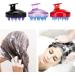 Buy Premium Hair Shampoo Brush with Soft Silicone Scalp Massager for Hair Growth - Black & Blue Colors - Buy Online on GoSupps.com