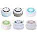 Poweka replacement brush heads Compatible with Clariso-Nic Mia & Mia 2 Pro Plus facial massage device facial cleaner brush head for pore care 6 pieces.