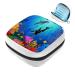 GIAPB Sanitary Napkin Storage Bag Period Bag Tampon Bag Makeup Bag Pad Pouch Cartoon Ocean Dolphin Color2441