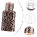 DOITOOL Metal Essential Oil Bottle Vintage Glass Perfume Bottle Essential Oil Vials Empty Makeup Bottle Eye Spray Bottle Cosmetic Dispenser Sprayer Miss Glass Bottle inside Old Fashioned 2.5x1.5cm Bronze - Buy Online on GoSupps.com