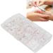 Promising White Hand Nail Tips - Strong & Robust Manicure Method for Safe Home or Salon Use - Buy Online on GoSupps.com