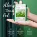 Aloe Vera Gel Moisturising Cream for Face Body Pimples Dry Skin After Sun Sunburn Hair Gel After Sun - Buy Online on GoSupps.com