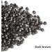 500pcs Dark Brown Silicone Micro Rings Links Beads for Hair Extensions | 5.0X3.0X3.0mm - Buy Online on GoSupps.com