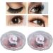 Natural False Eyelashes Wispy Natural Fake Lashes ABS Fiber 1 Pairs Cat Eye Lashes for Parties Weddings Birthday Gifts - Buy Online on GoSupps.com