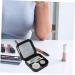 Solustre Travel Contact Lens Holder Set - Compact Glasses Holder with Mirror & Cosmetic Case - Buy Online on GoSupps.com