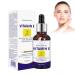 17 S rum Visage la Vitamine E 30ml Anti-rides Anti- ge et Hydratant Tous Types de Peaux S rum claircissant pour les Taches brunes les Ridules et les hydrate et Raffermit la peau