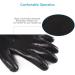 Bestbuy Pet Grooming Gloves - Improved Five Finger Design Rubber Glove Gentle Deshedding Brushes for Cats Dogs and Horses (Black) - Buy Online on GoSupps.com